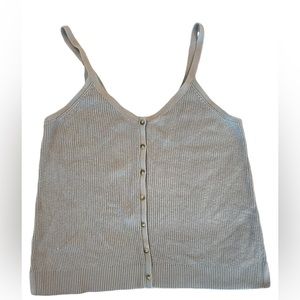 Abercrombie and Fitch Ribbed Knit Tank